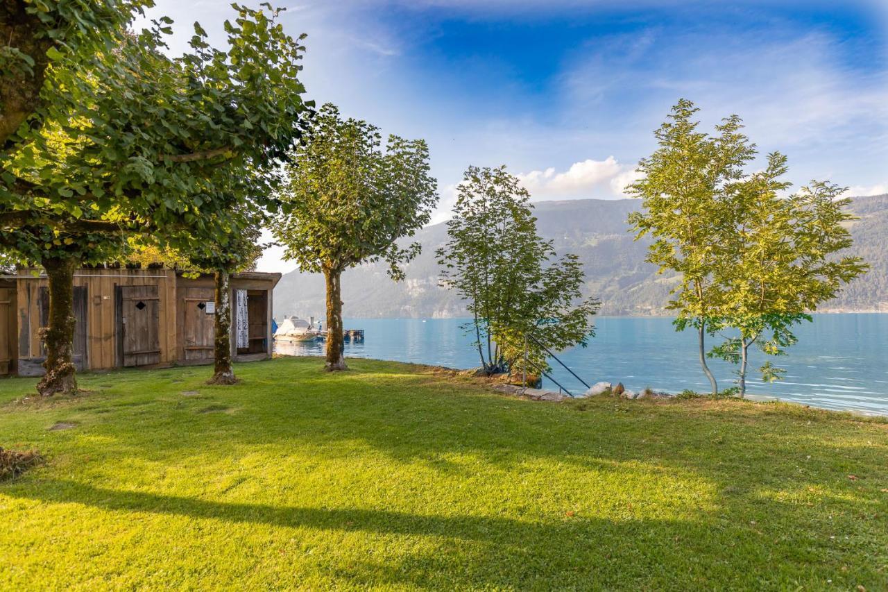 Strandhuesli Directly On Lake Thun Darligen Exterior photo