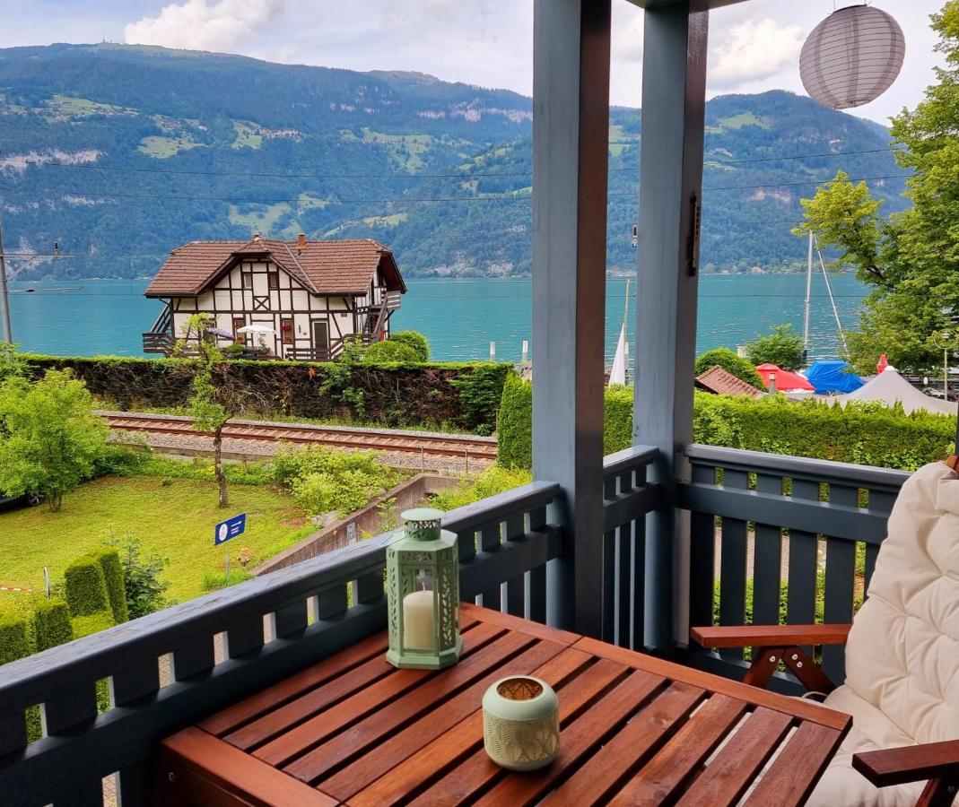 Strandhuesli Directly On Lake Thun Darligen Exterior photo