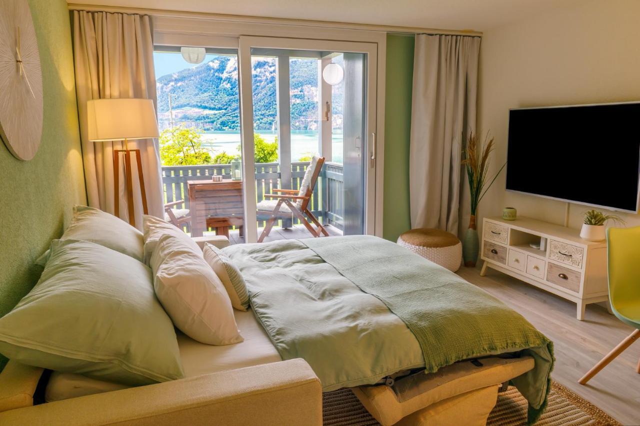 Strandhuesli Directly On Lake Thun Darligen Exterior photo