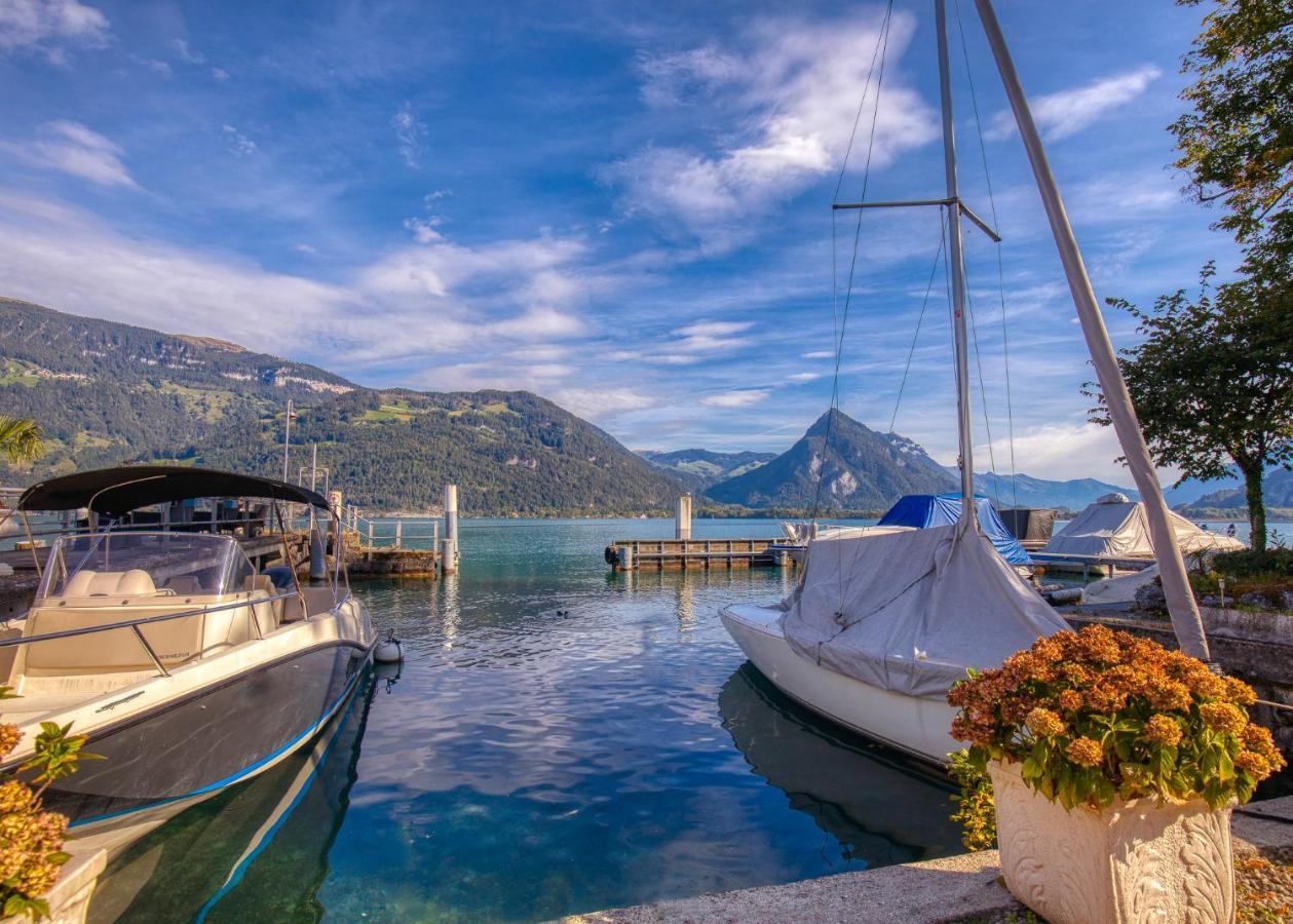 Strandhuesli Directly On Lake Thun Darligen Exterior photo