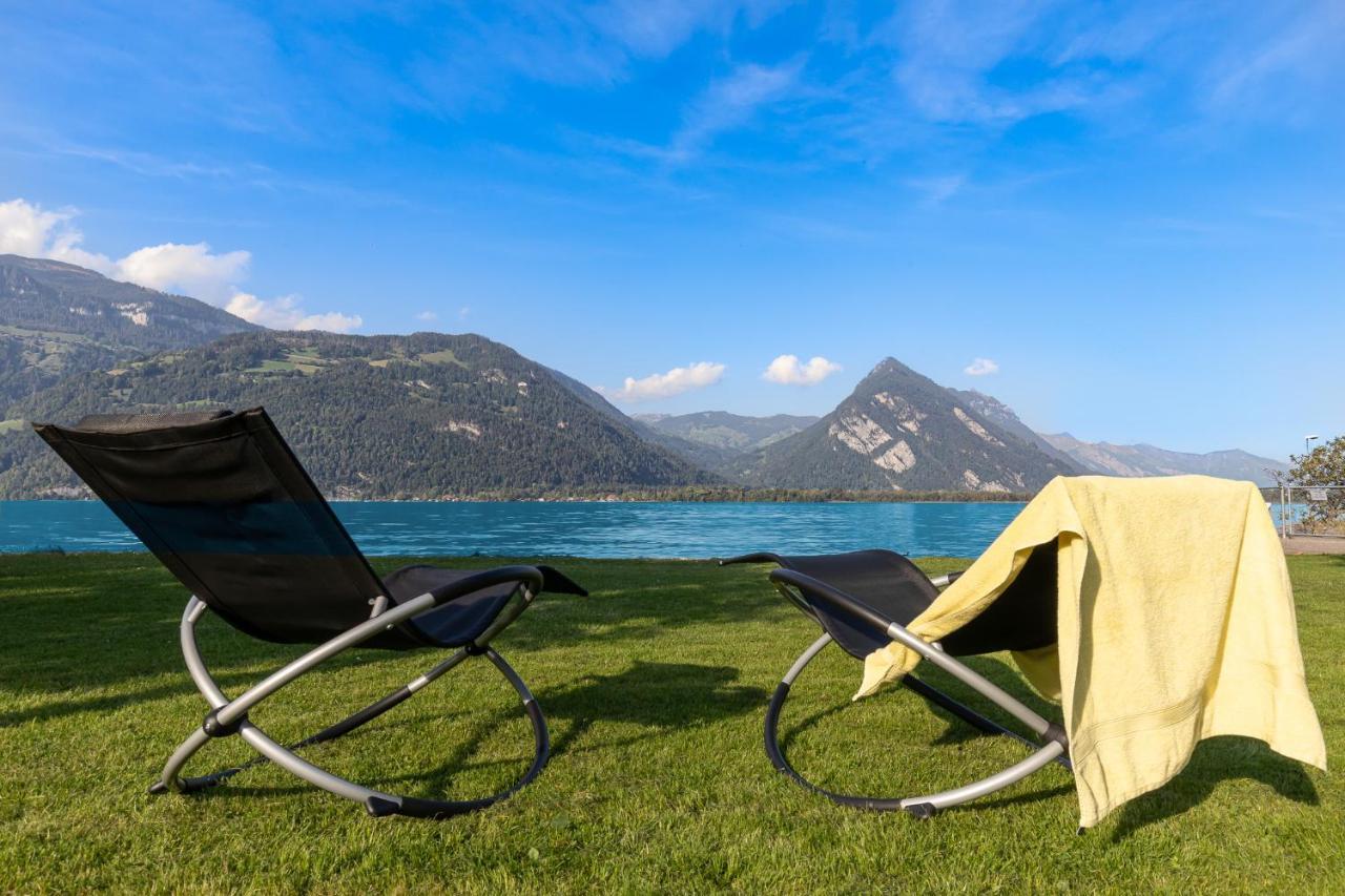 Strandhuesli Directly On Lake Thun Darligen Exterior photo